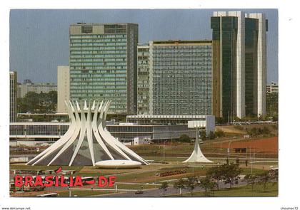001, Brésil, Brasilia DF, Brasilia Card 56, Catedral de Brasilia
