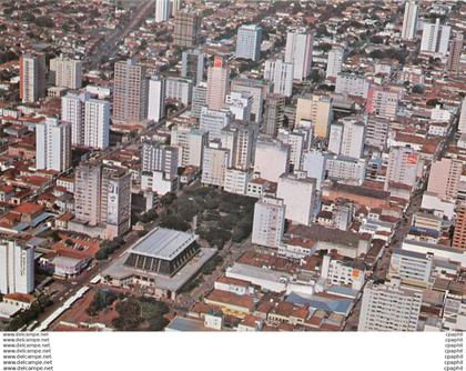 CPM Brasil Turistico Sao Jose do rio Prieto Brasil Vista aerea do centro da cidade