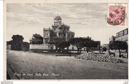 POSTAL   MACEIÓ -  BRASIL  -PLAZA DEL HOTEL BELLA VISTA