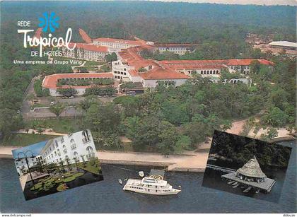 Carte Postale - Brésil - Manaus - Vista aérea do tropical hotel manaus vitória-régia - lago salvador - Multivues - CPM -