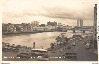 Brasil - RECIFE - Rio Capibaribe - FOTO POSTAL - Ed. desconhecido