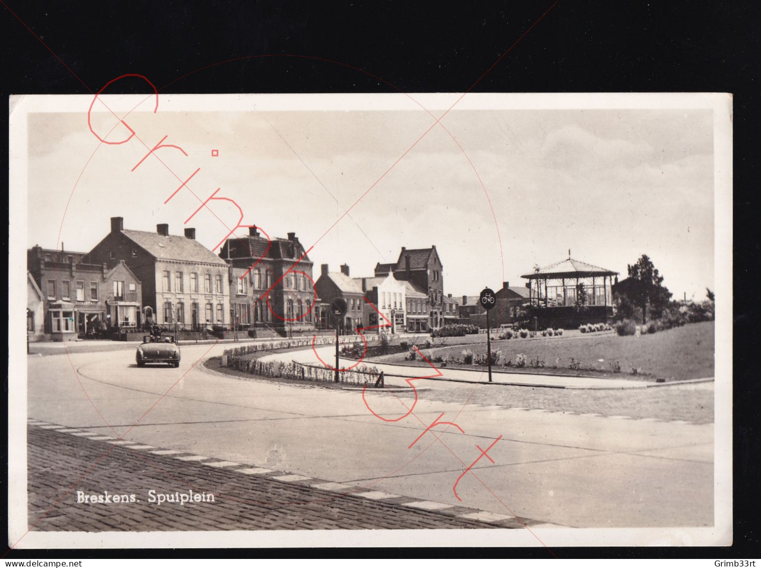 Breskens - Spuiplein - fotokaart