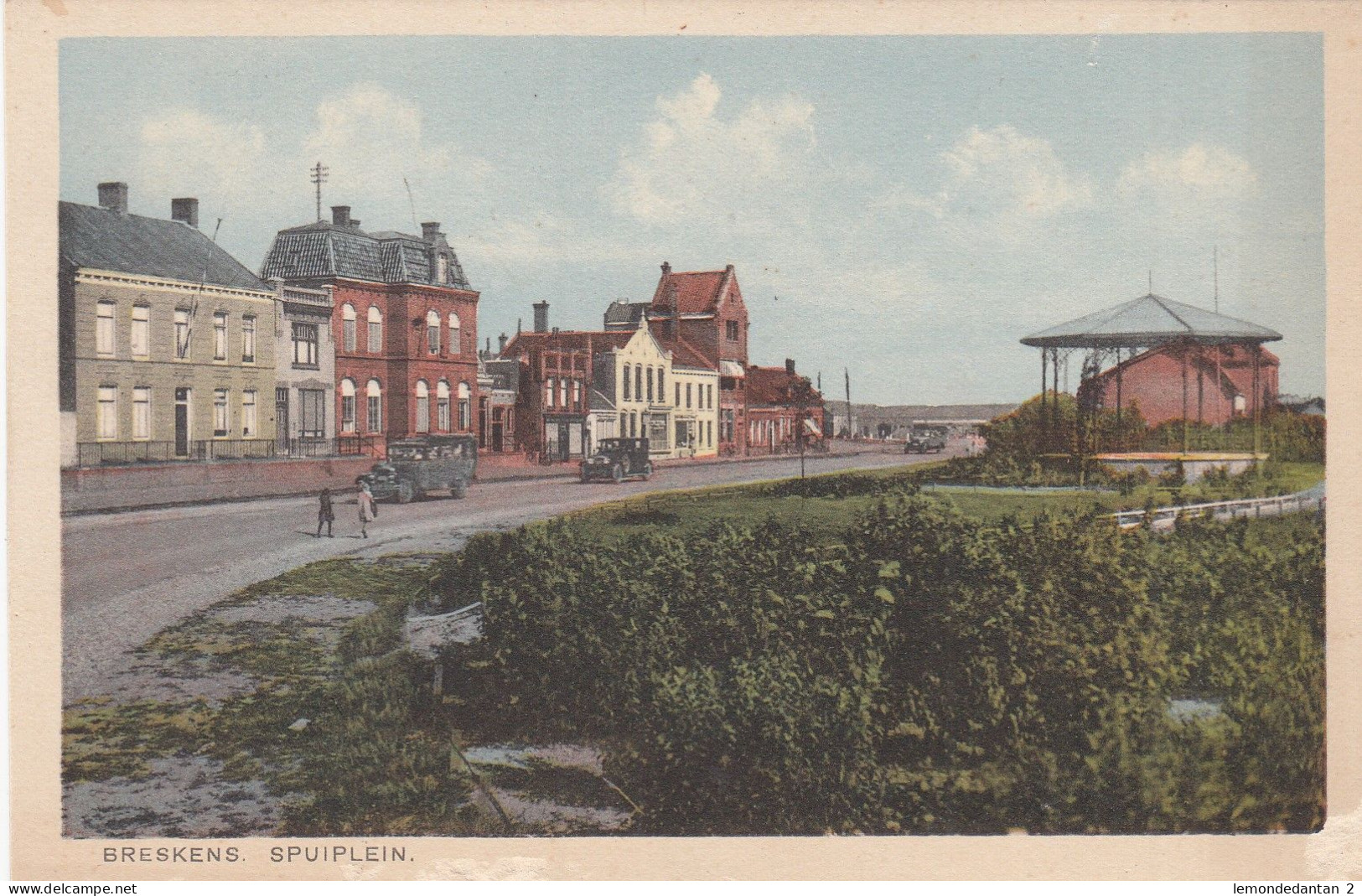 Breskens - Spuiplein - geanimeerd