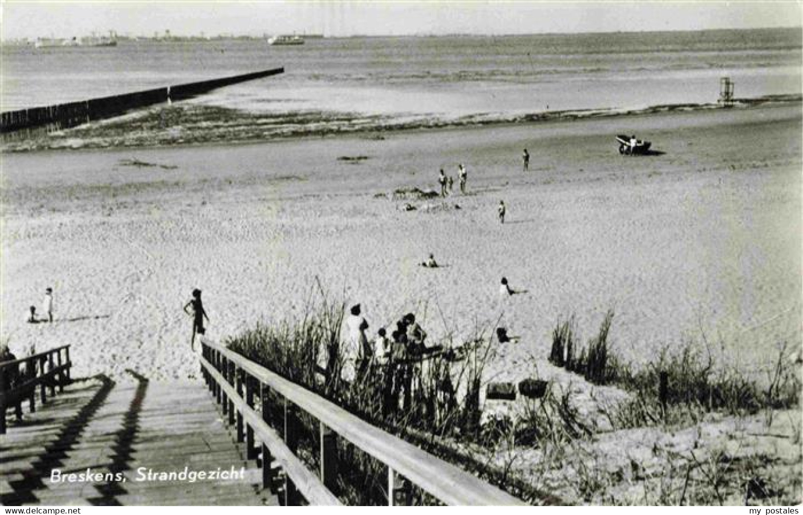 Breskens  Zeeland NL Strandgezicht