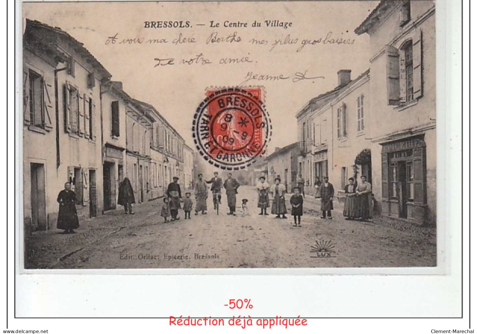 BRESSOLS - Le Centre du Village - très bon état