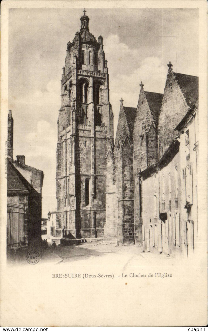 Bressuire CPA Clocher de l'eglise
