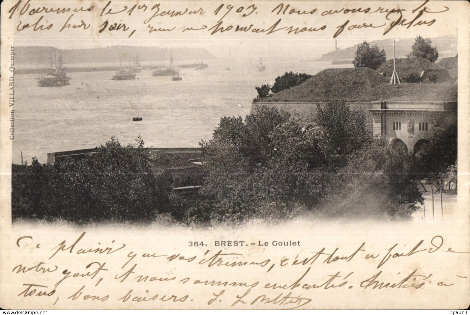 Brest - Le Goulet - CPA