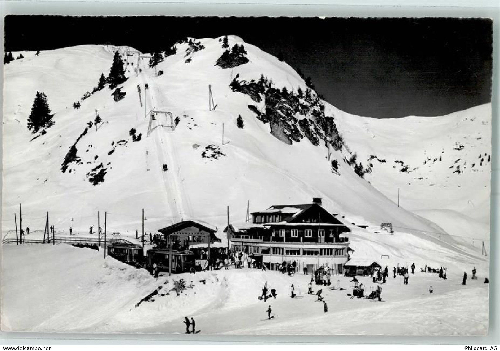 Bretaye Winter Gasthaus du Col Skipiste Bretaye - 10394046