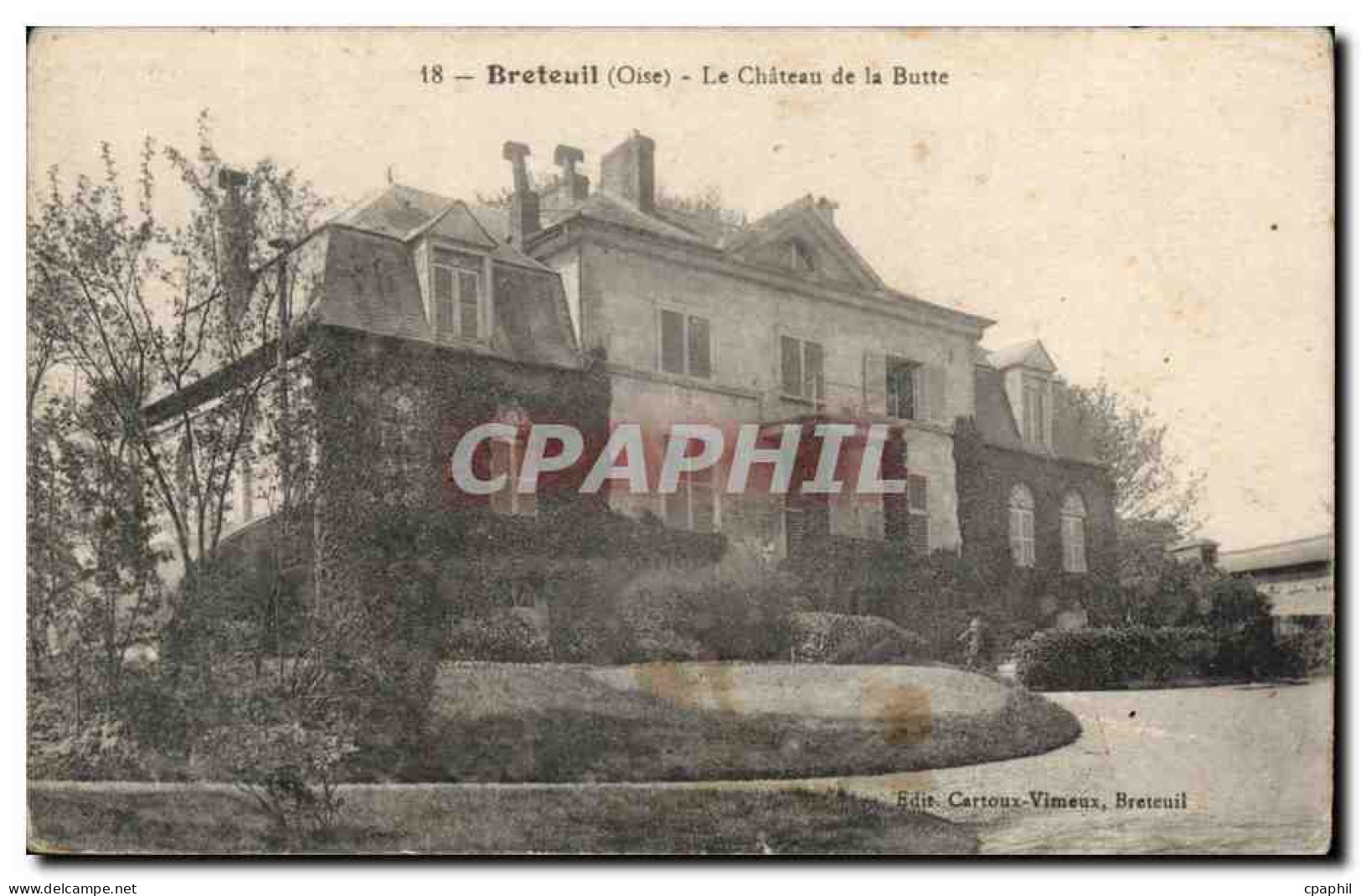 Breteuil CPA Le chateau de la Butte