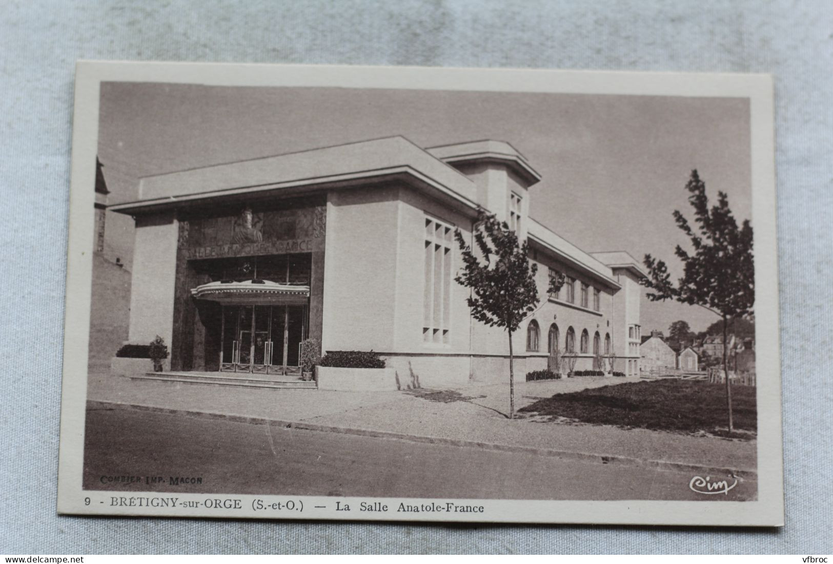 Brétigny sur Orge, la salle Anatole France, Essonne 91
