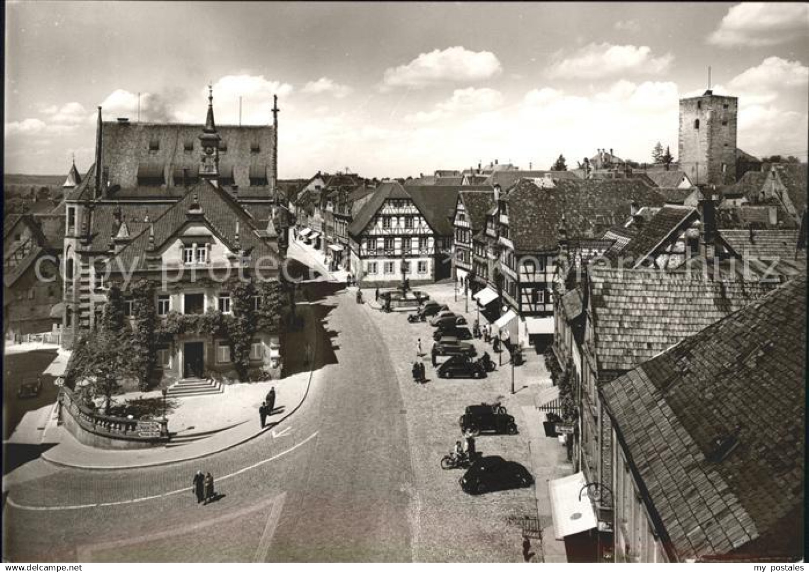 Bretten Baden Hauptstrasse Rathaus