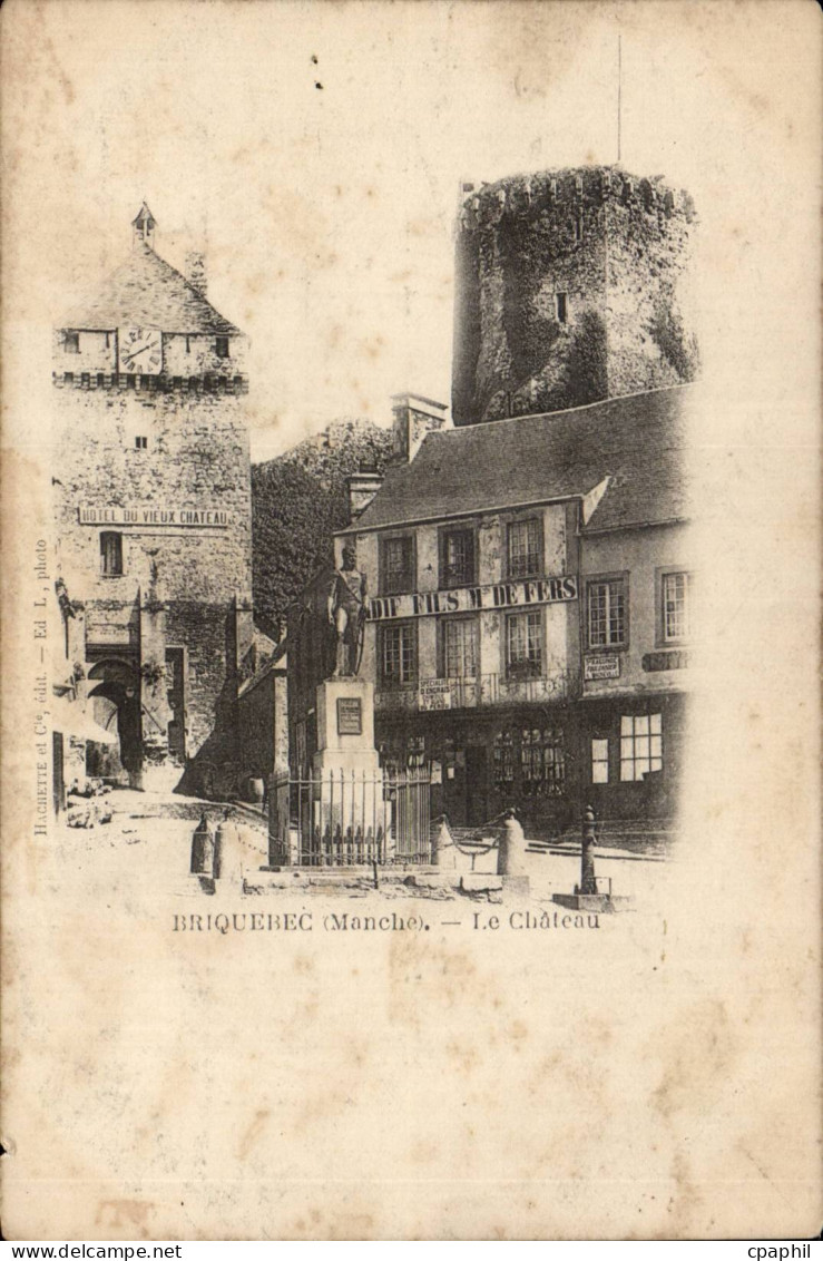 Bricquebec CPA Le chateau