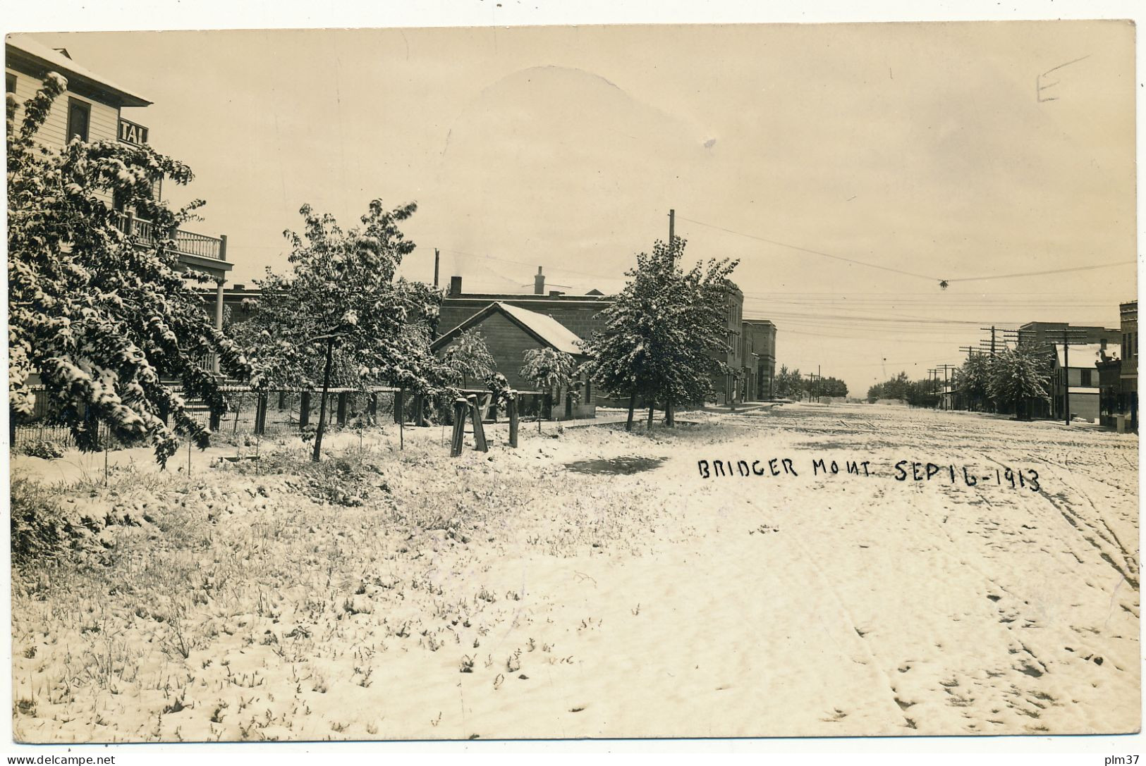 BRIDGER, MT - Real Photo