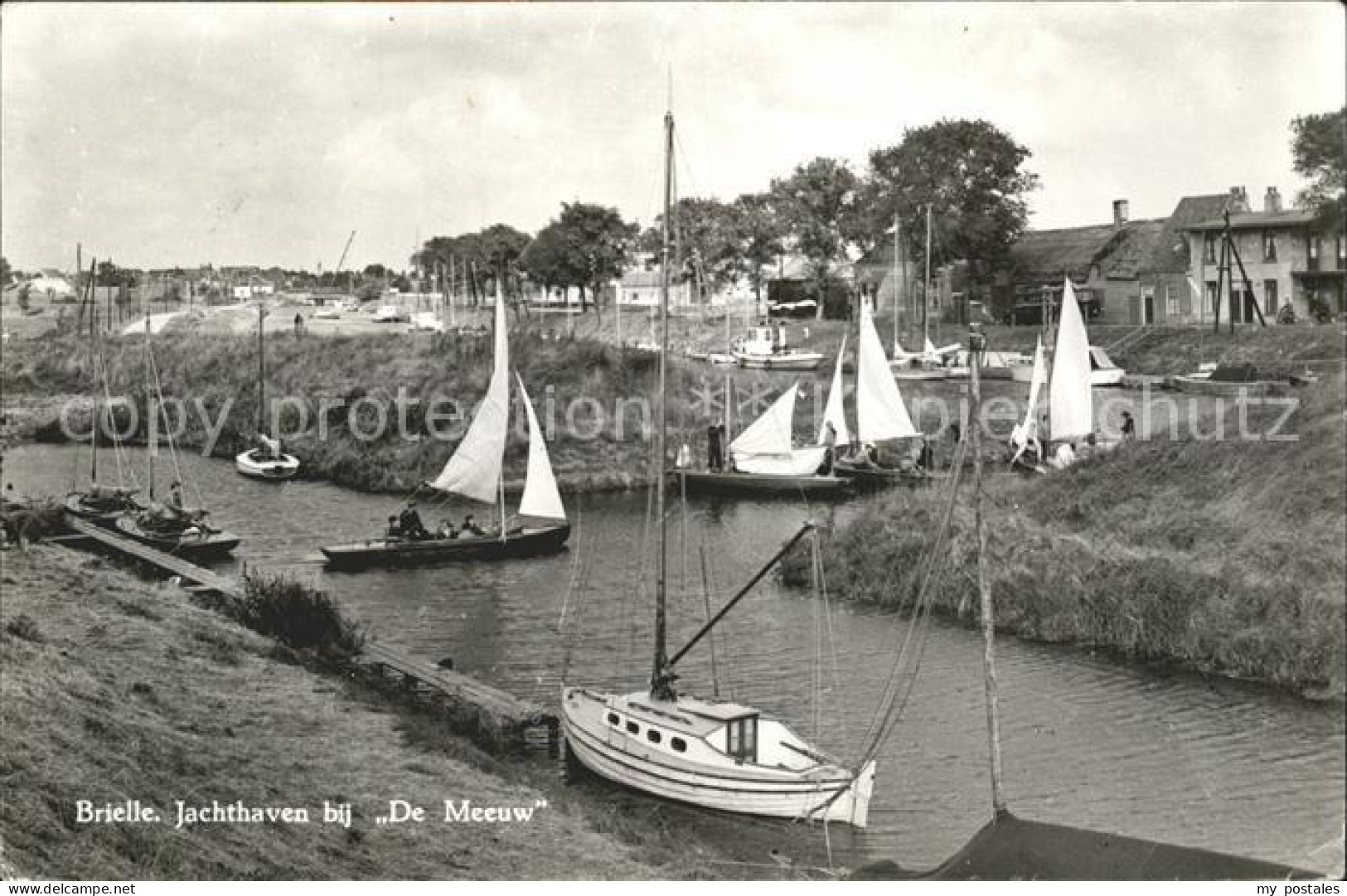 Brielle Niederlande Jachthaven bij De Meeuw