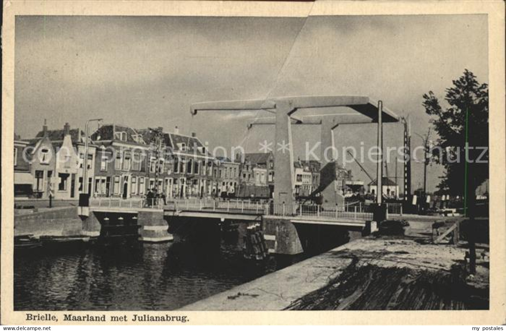 Brielle Niederlande Maarland met Julianabrug