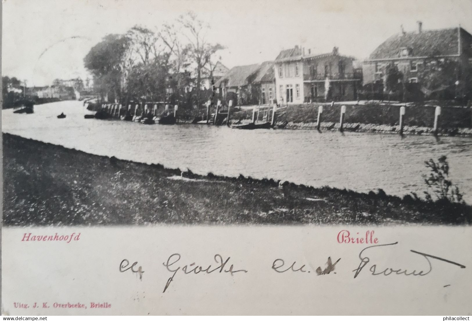 Brielle (ZH) Havenhoofd 1901