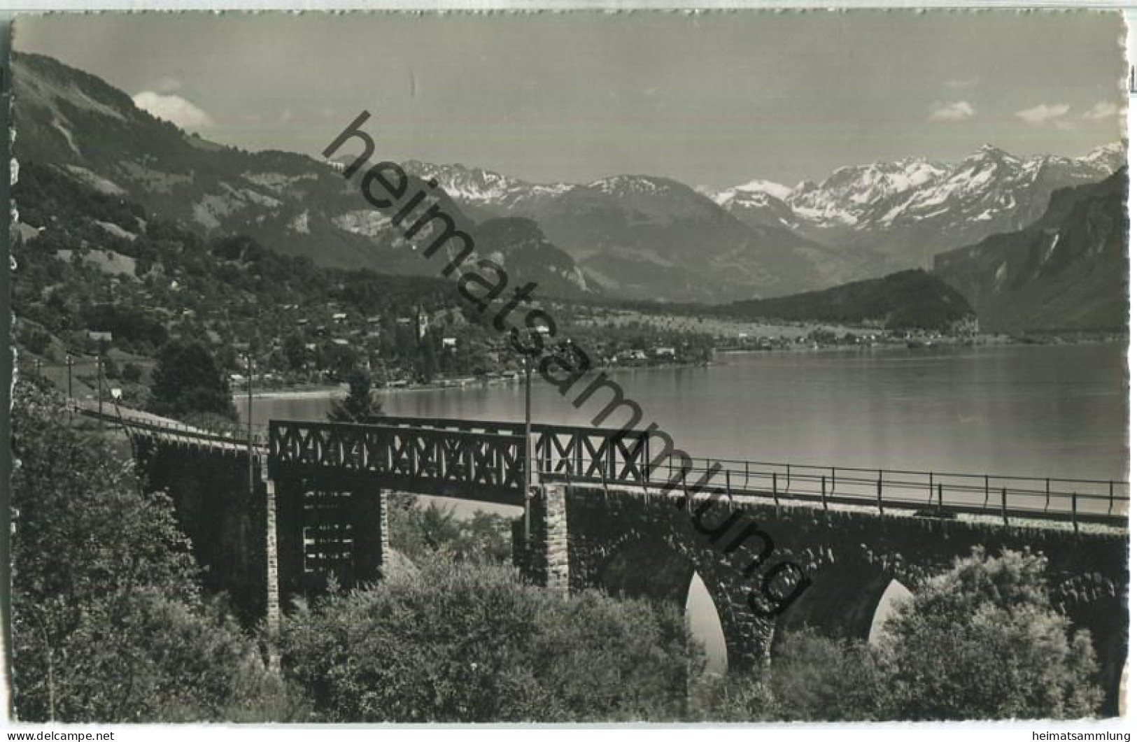 Brienz - Foto-Ansichtskarte - Verlag Schild-Bichsel Brienz