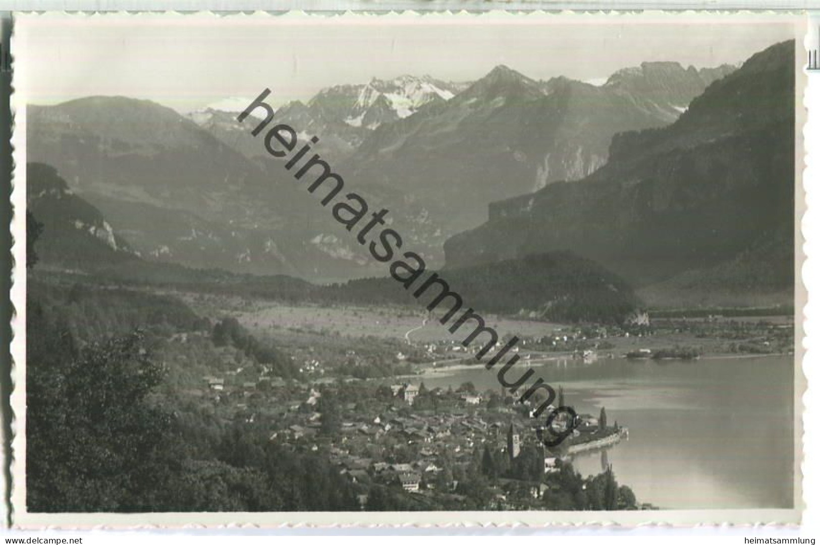 Brienz - Foto-Ansichtskarte - Verlag Schild-Bichsel Brienz