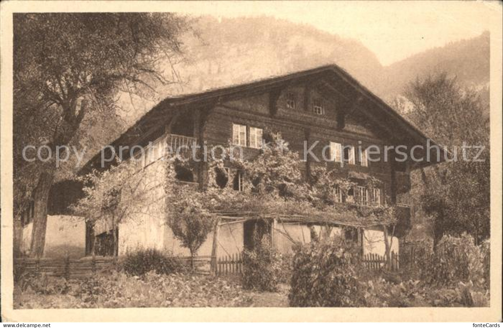 Brienzwiler Schweizer Bauernhaus