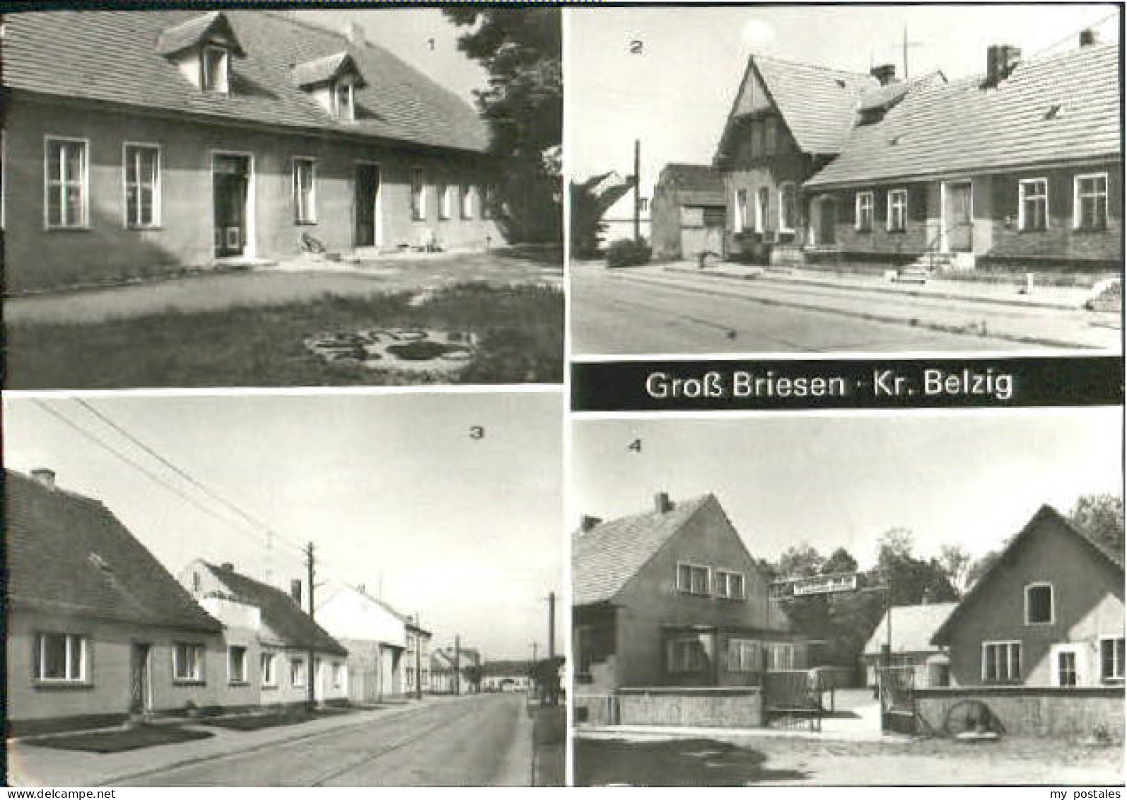 Briesen Mark Briesen Kinderferienlager  Rat der Gemeinde Hauptstrasse  x 1980