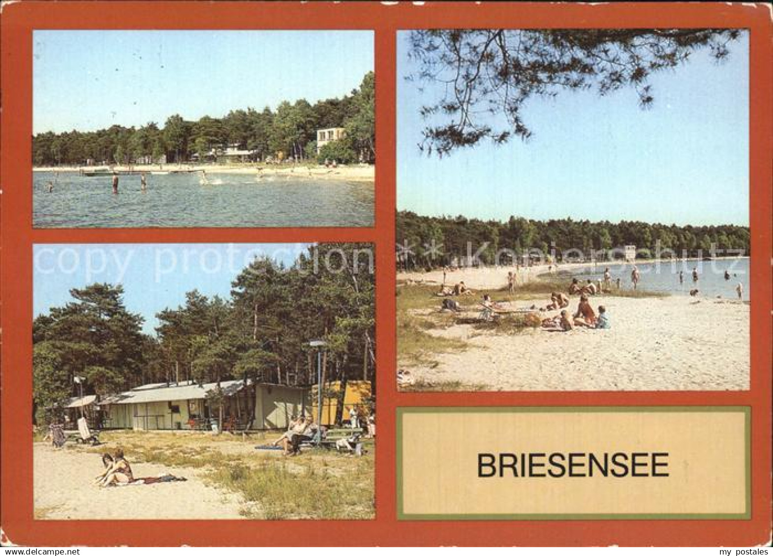 Briesensee Luebben Strand