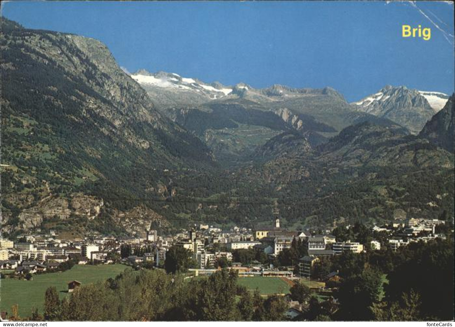 Brig Panorama Blatten-Belalp