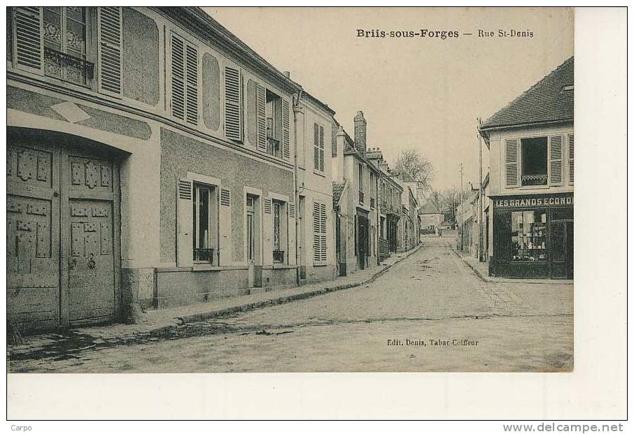 BRIIS SOUS FORGES. - Rue St-Denis.