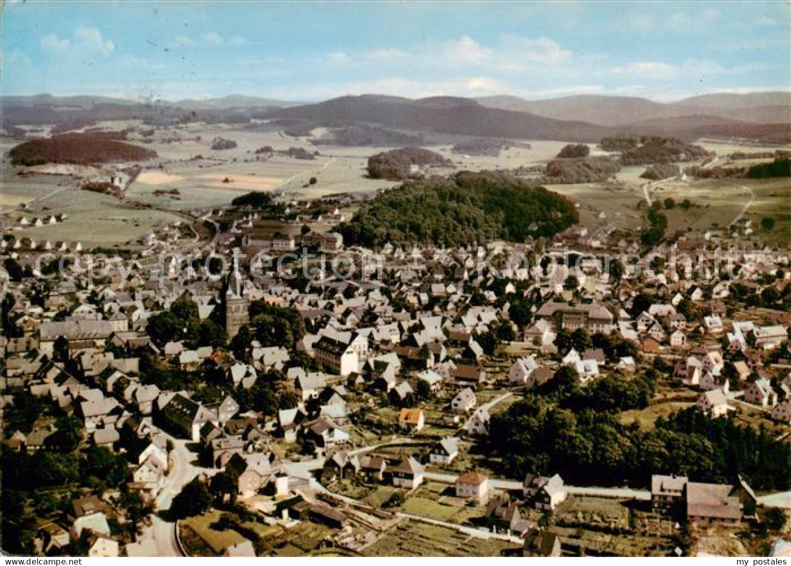 Brilon Hochsauerlandkreis NRW Fliegeraufnahme