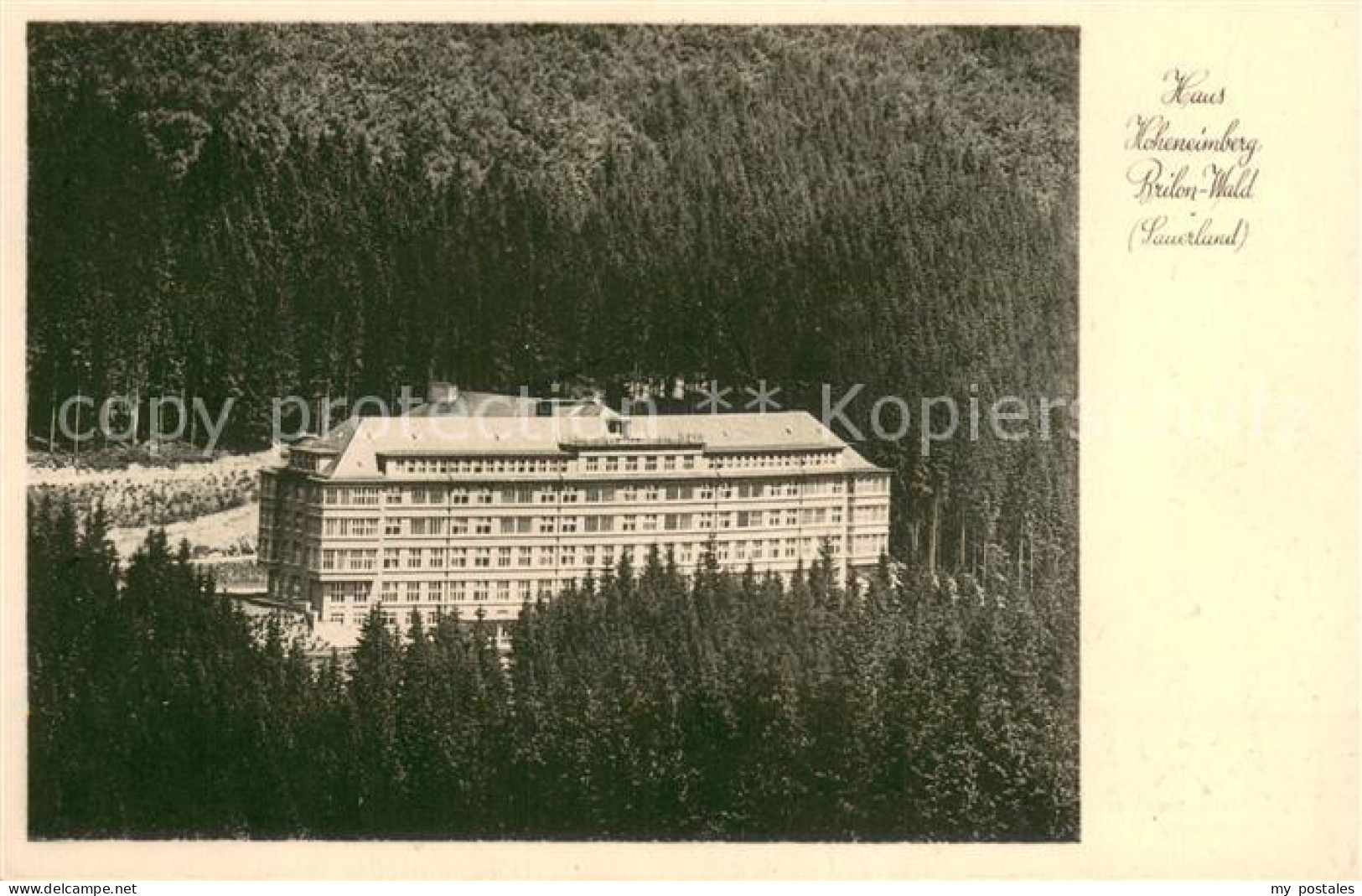 Brilon Hochsauerlandkreis NRW Haus Hoheneimberg Brilon-Wald