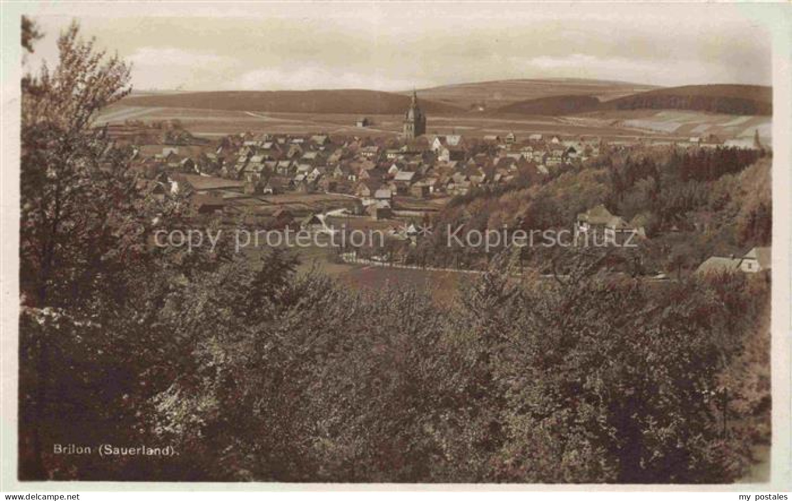 Brilon Hochsauerlandkreis NRW Panorama