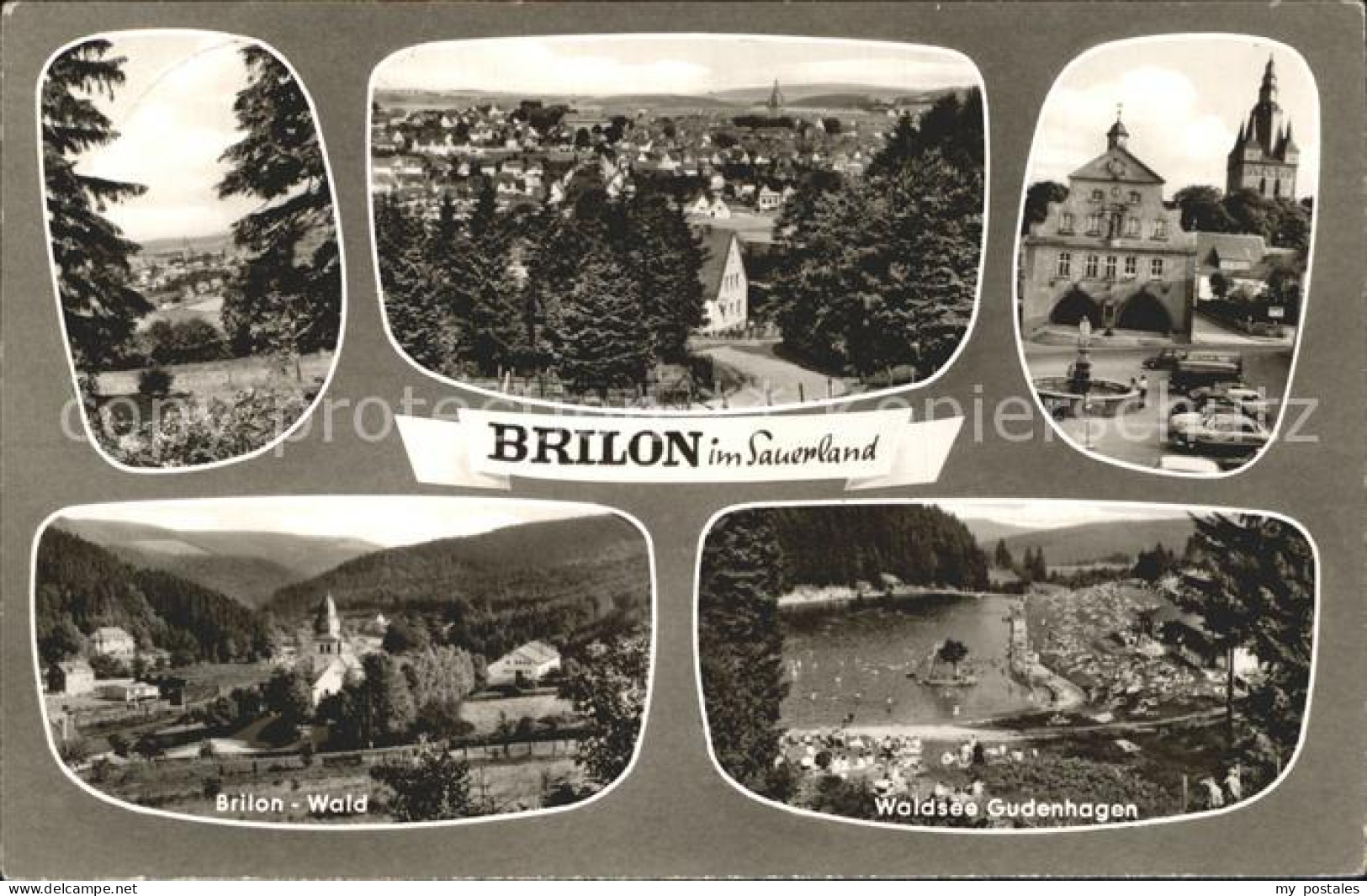 Brilon Hochsauerlandkreis NRW Teilansichten Brilon Wald Waldsee Gudenhagen