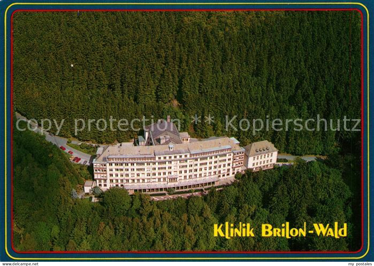 Brilon-Wald Klinik Brilon Wald Fliegeraufnahme