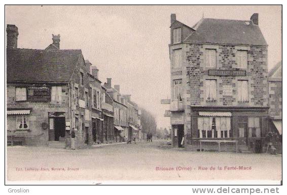 BRIOUZE (ORNE)  RUE DE LA FERTE MACE  1911
