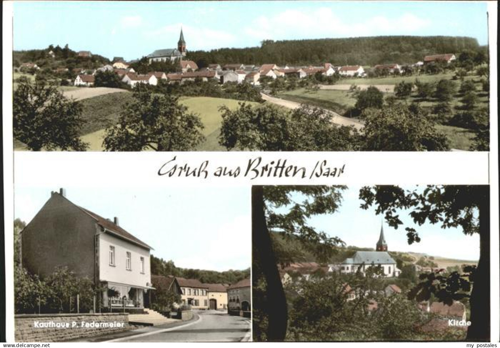 Britten Losheim See Kaufhaus Kirche