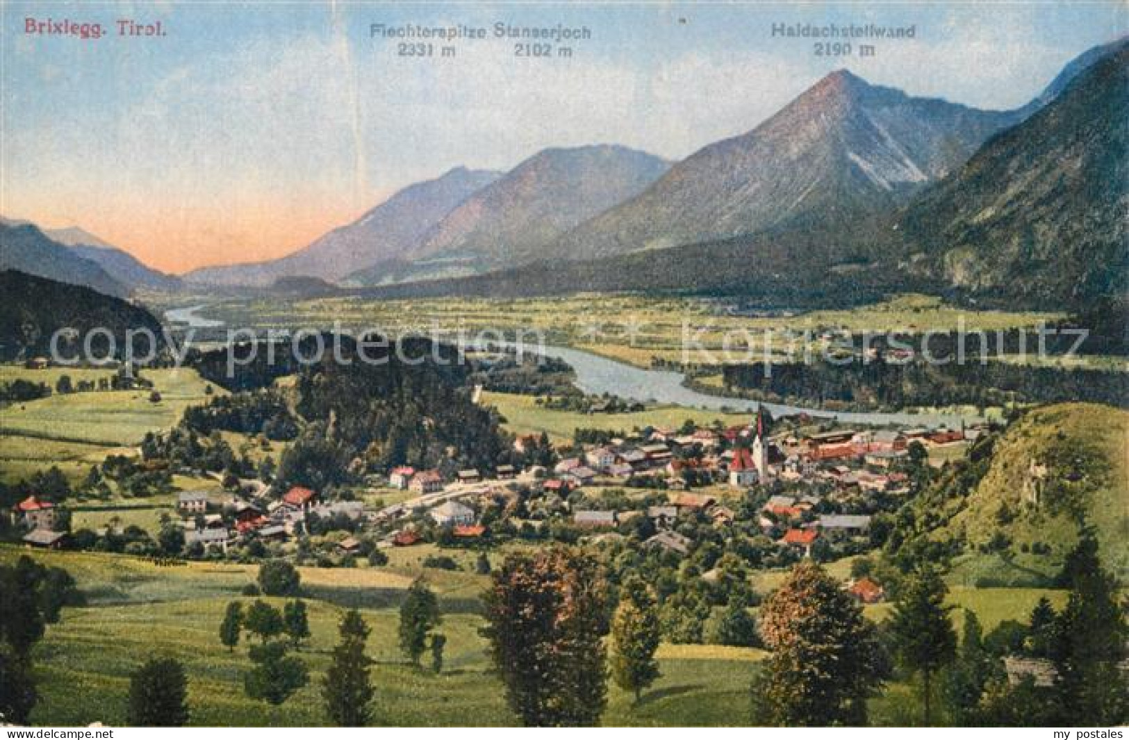 Brixlegg Tirol Flechterspitze Stanserjoch Haldachstellwand