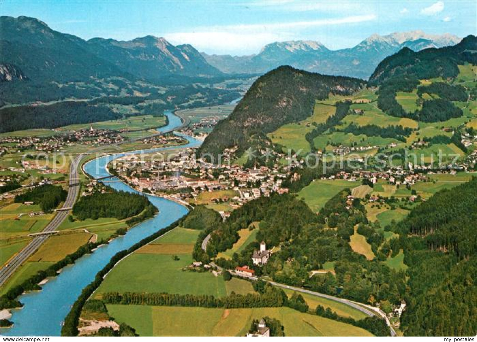 Brixlegg Tirol Fliegeraufnahme