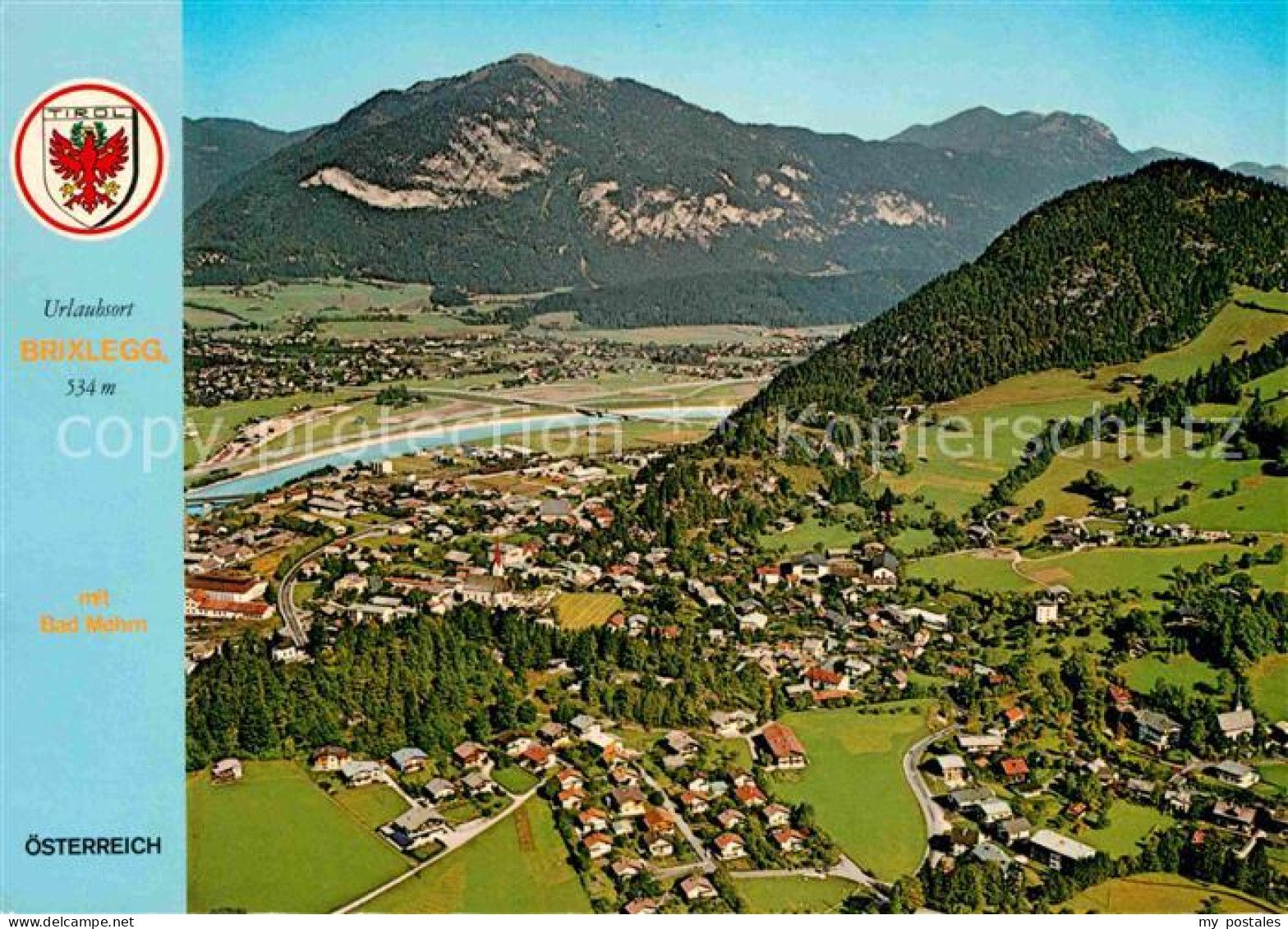 Brixlegg Tirol Fliegeraufnahme