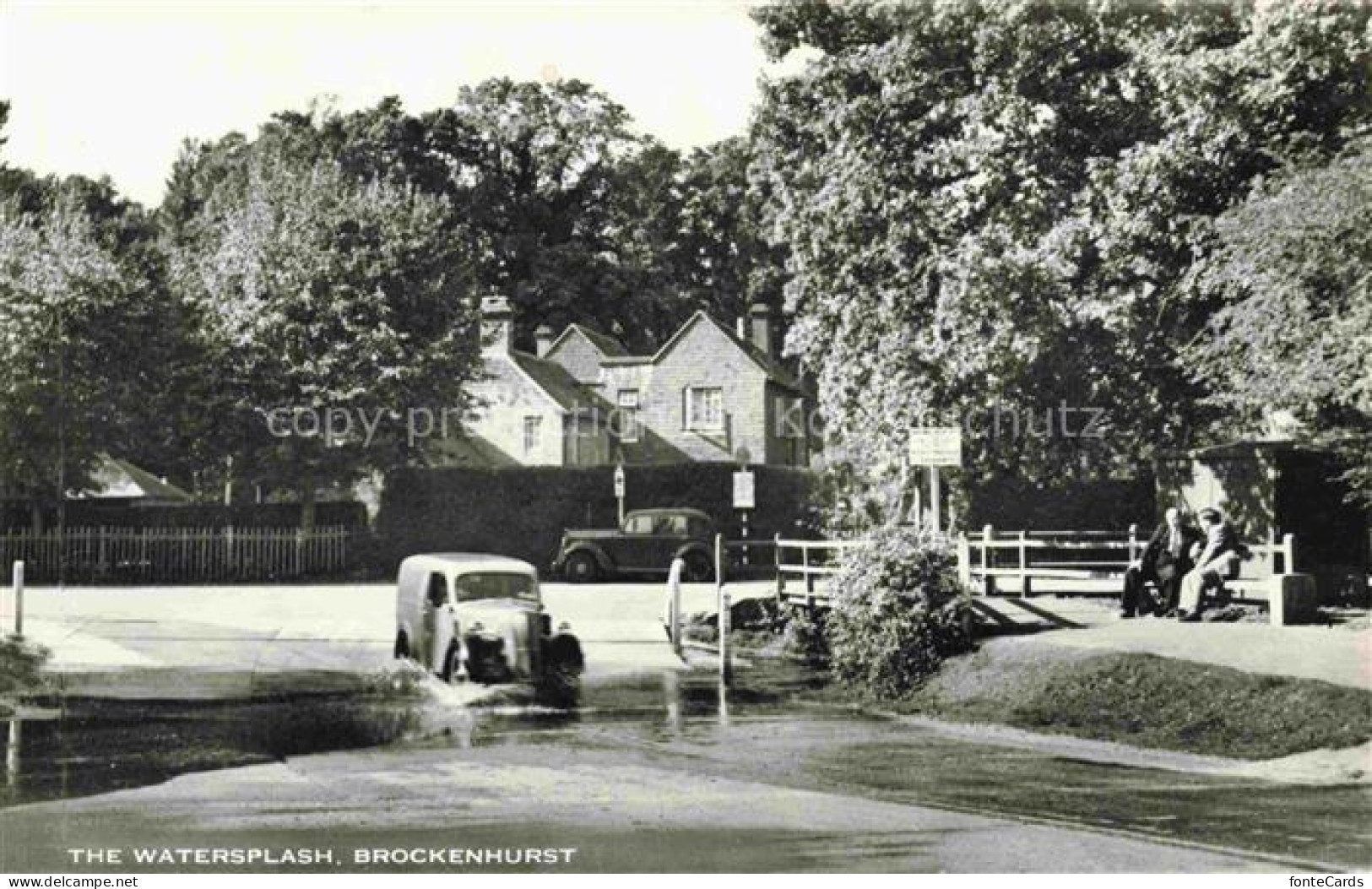 Brockenhurst Hampshire UK The watersplash