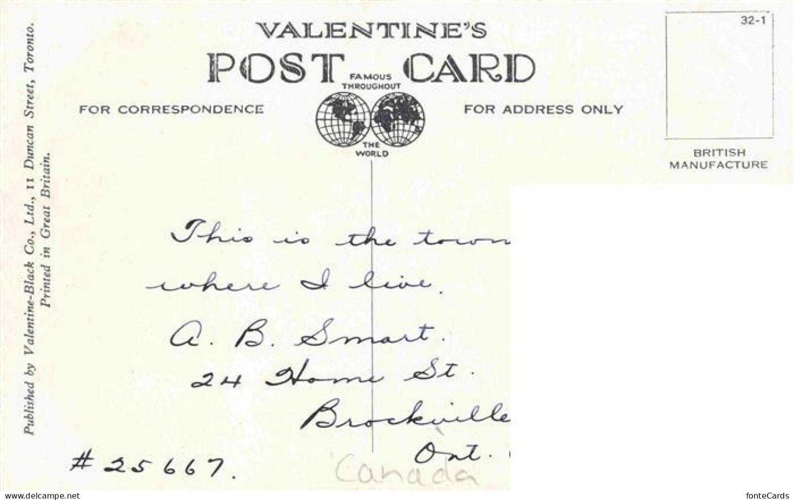 Brockville Ontario Canada View of St Lawrence River from Court House