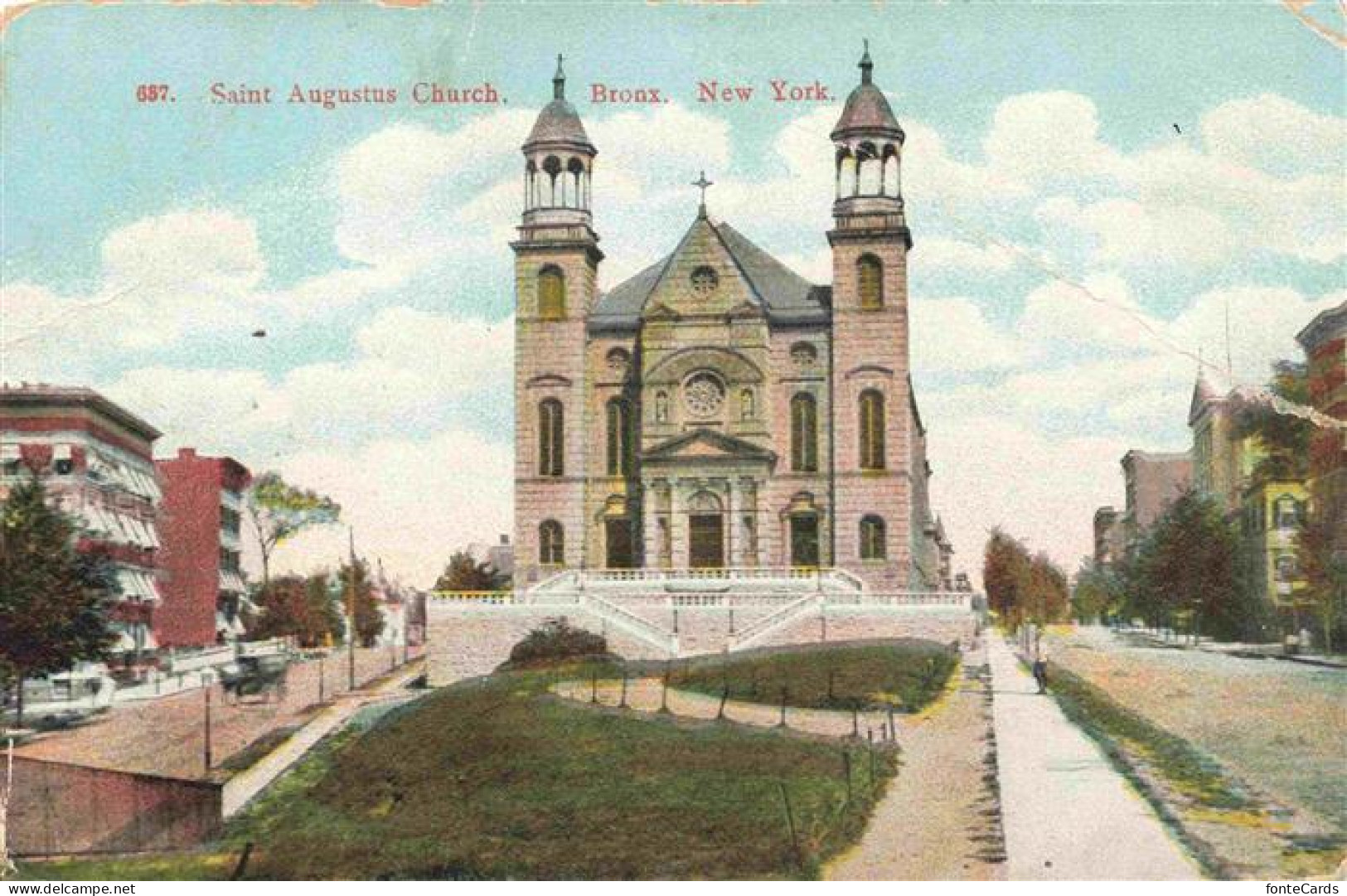 Bronx New York USA Saint Augustus Church