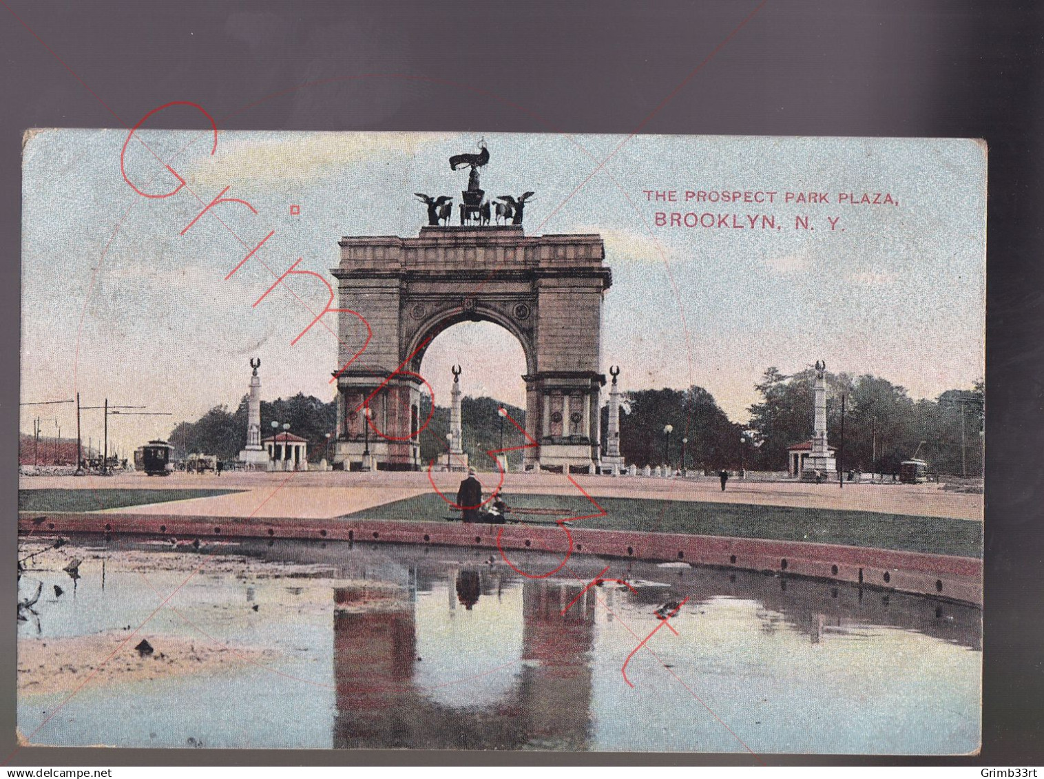 Brooklyn, N.Y. - The Prospect Park Plaza - postkaart