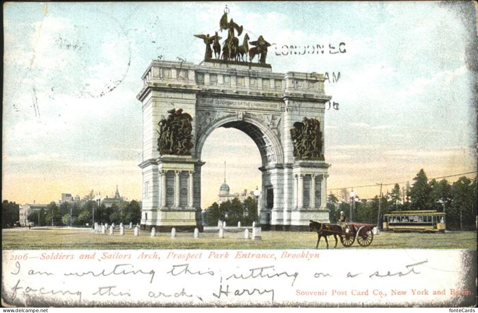 Brooklyn New York Soldiers and Sailors Arch Prospect Park