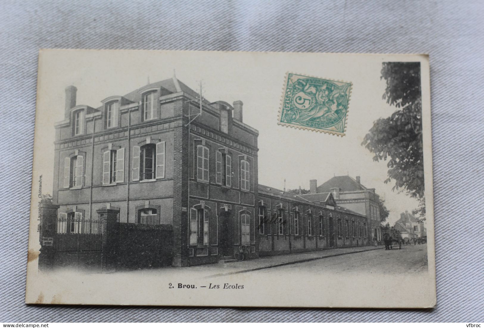 Brou, les écoles, Eure et Loir 28