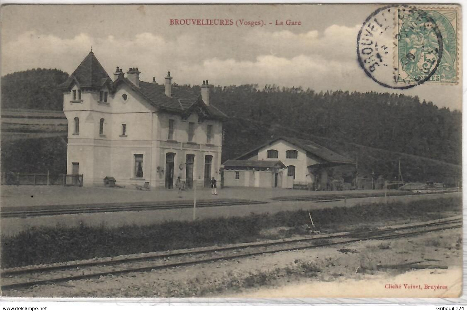 BROUVELIEURES  LA GARE