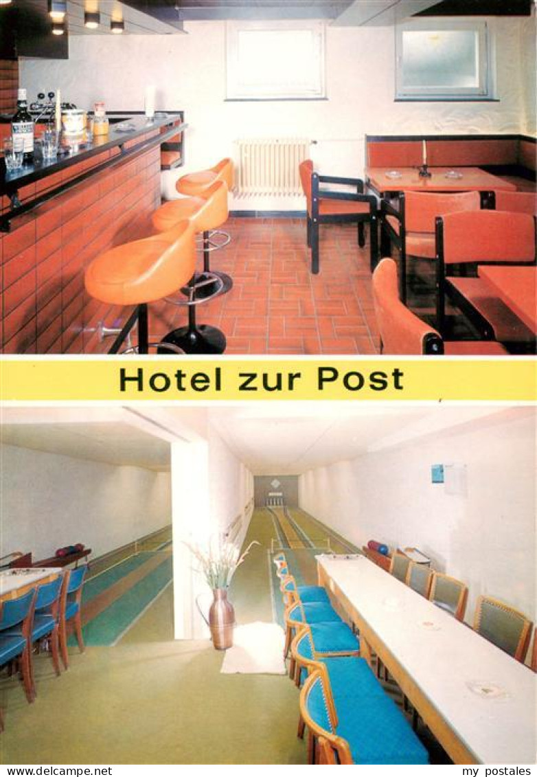 Bruchhausen Lennestadt Hotel zur Post Bar Kegelbahn
