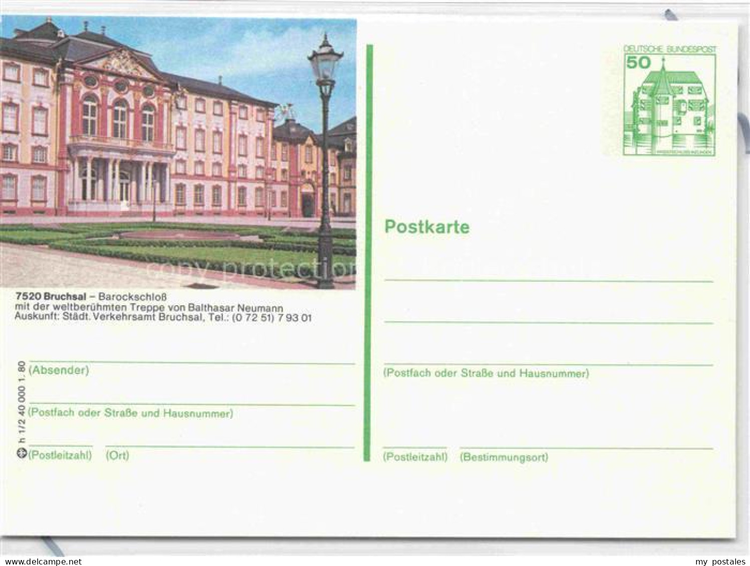 BRUCHSAL Baden Barockschloss