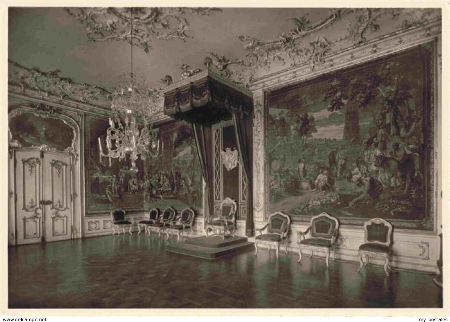 BRUCHSAL Baden Schloss Bruchsal Thronsaal