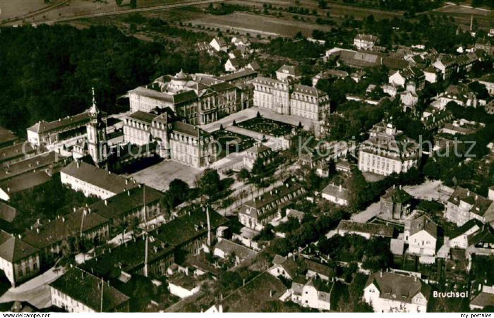 Bruchsal Fliegeraufnahme