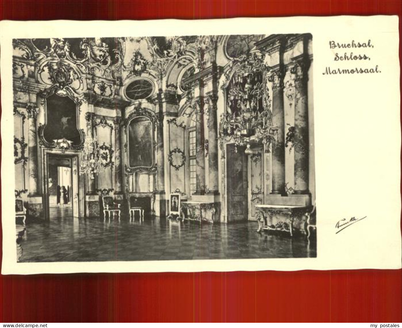 Bruchsal Schloss Marmorsaal