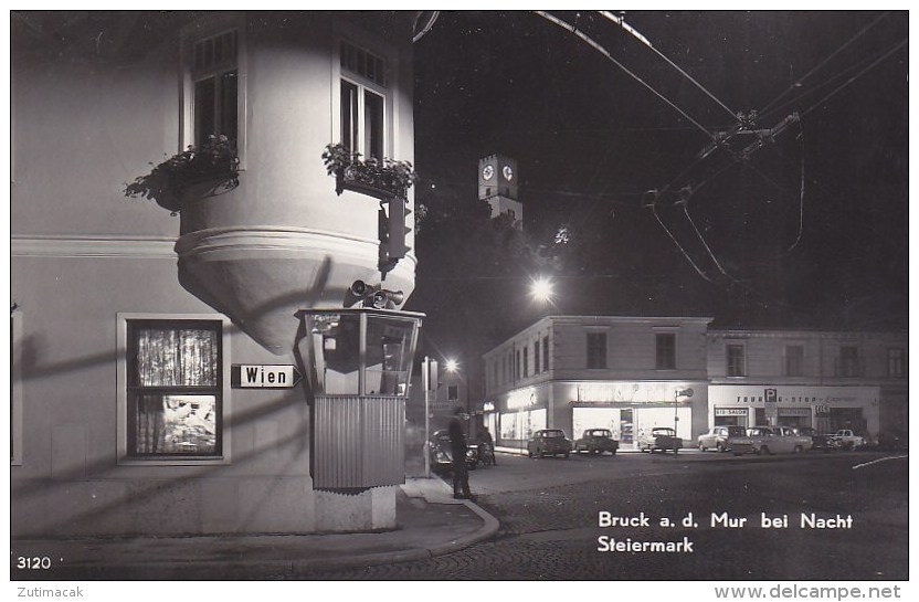 Bruck an der Mur bei Nacht 1961